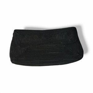 Vintage Elegant Black Clutch